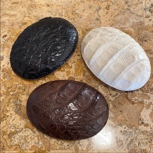 Genuine alligator Belt buckles